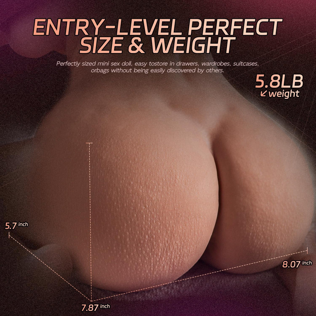 EliteDual Realistic Male Masturbator Pocket Doll | Dual Channel