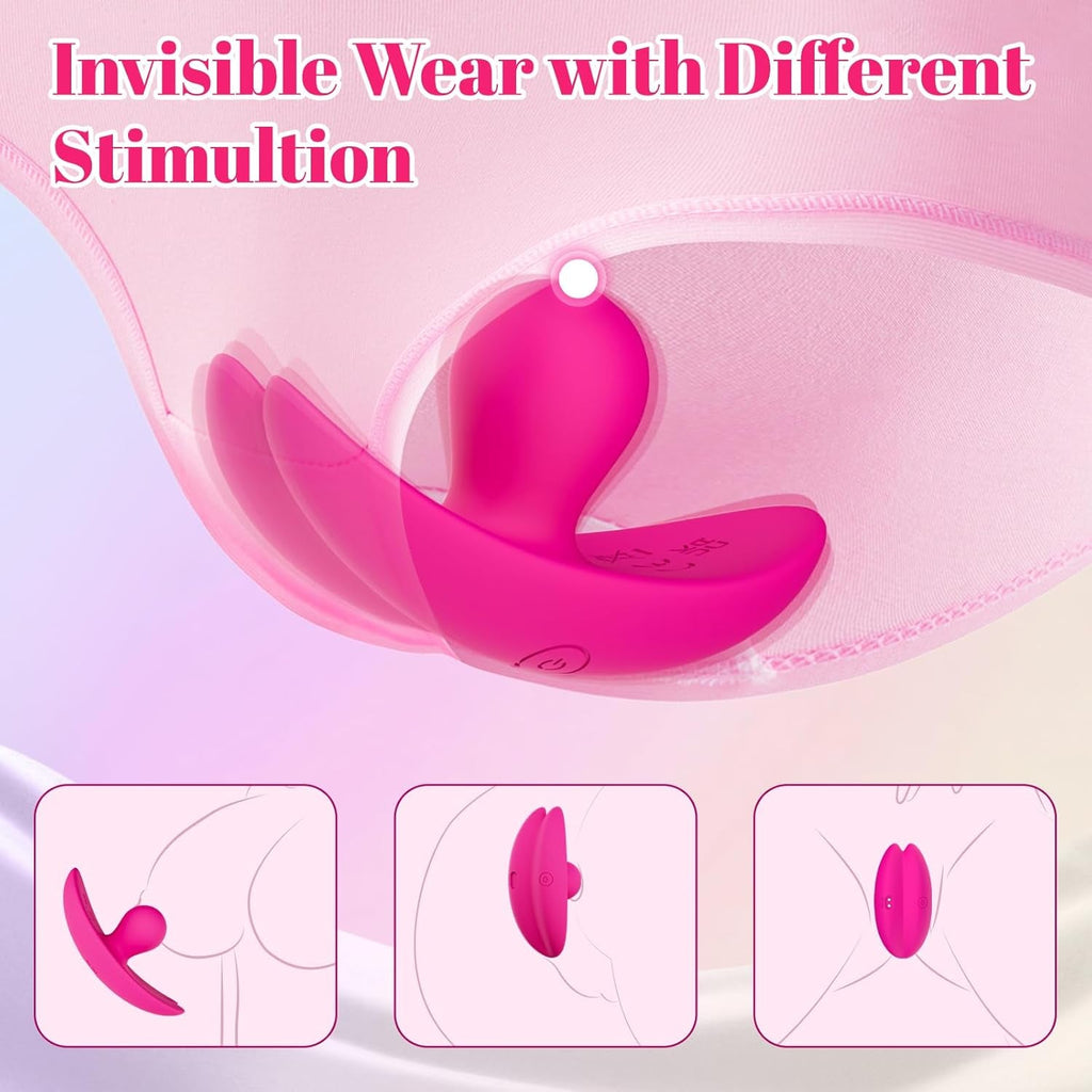 TriPulse 3-in-1 Wearable Panty Vibrator Remote Control
