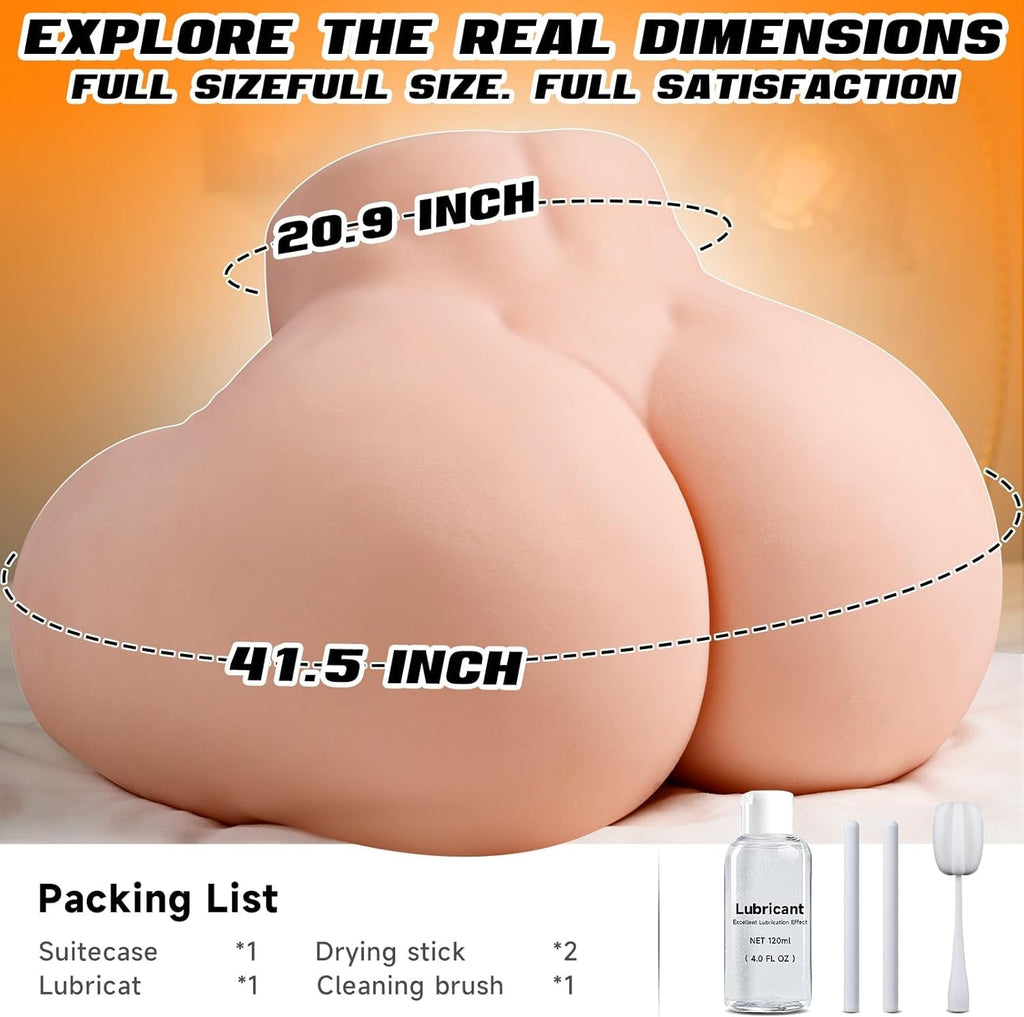 MassCurve BBW Sex Doll Torso 36LB Dual Channel