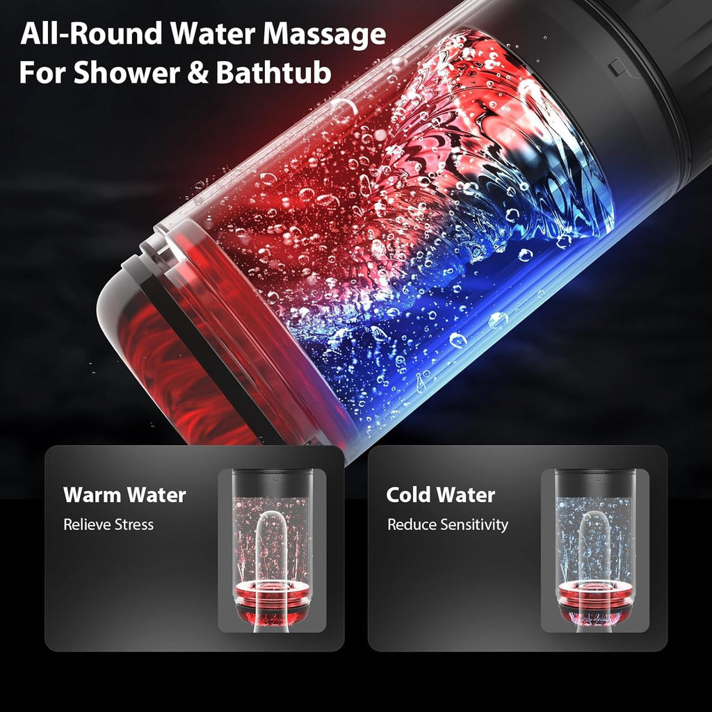 HydraSync AI Male Masturbator Thrust Rotate Pump App