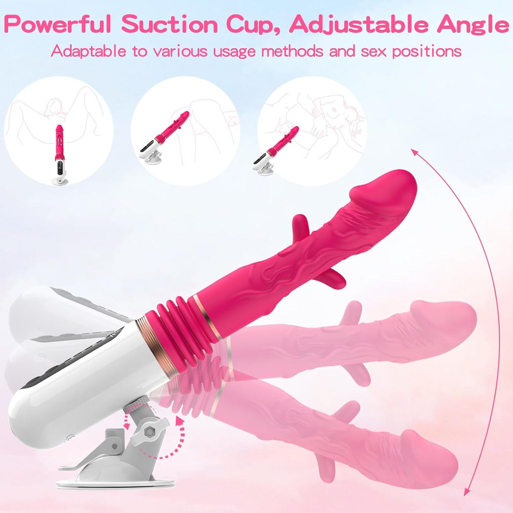 ThrustWave Tongue Flapping Thrusting Dildo Vibrator Machine