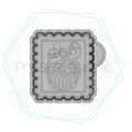 Halloween Cupcake Stamp Freshie Mold