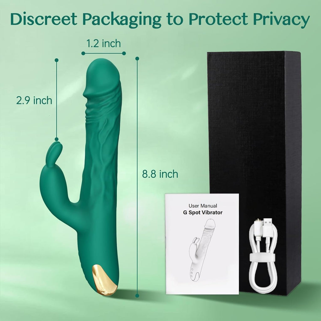 EonPulse Thrusting Rabbit Vibrator 5 Thrust 10 Modes