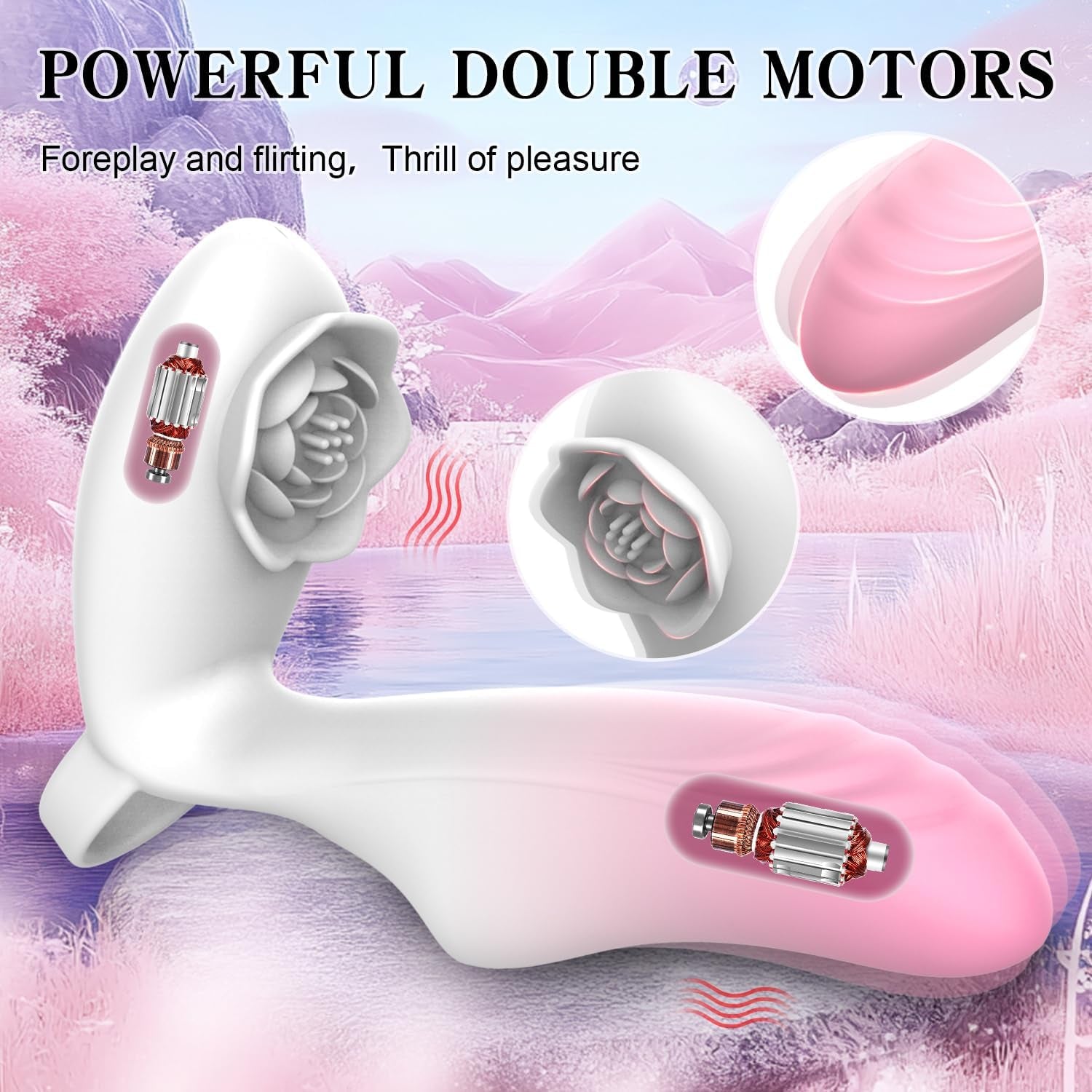 ZenviraWear Wearable Finger Vibrator 10 Modes G-Spot Clit