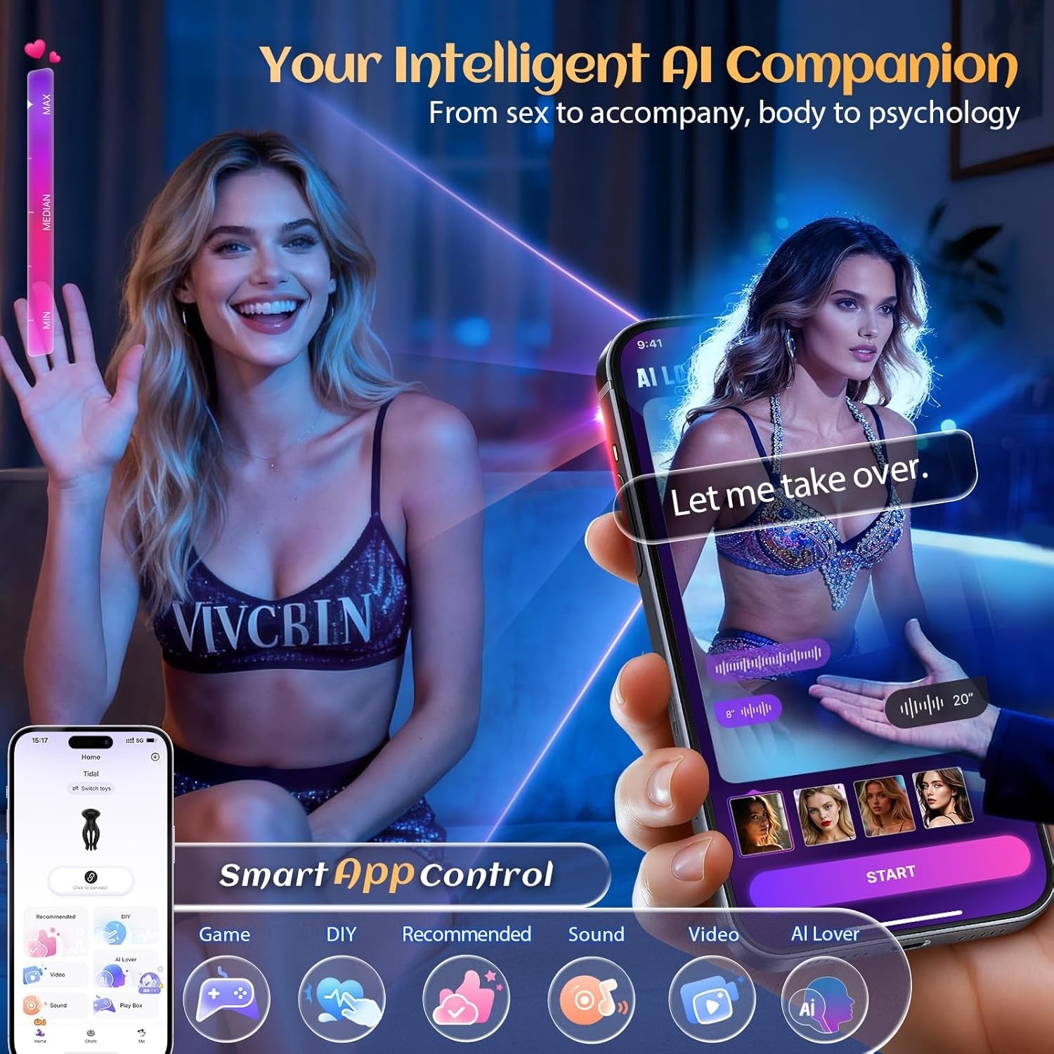 OctoGripX Tentacle Penis Training Vibrator 10 Modes 360 Wrap
