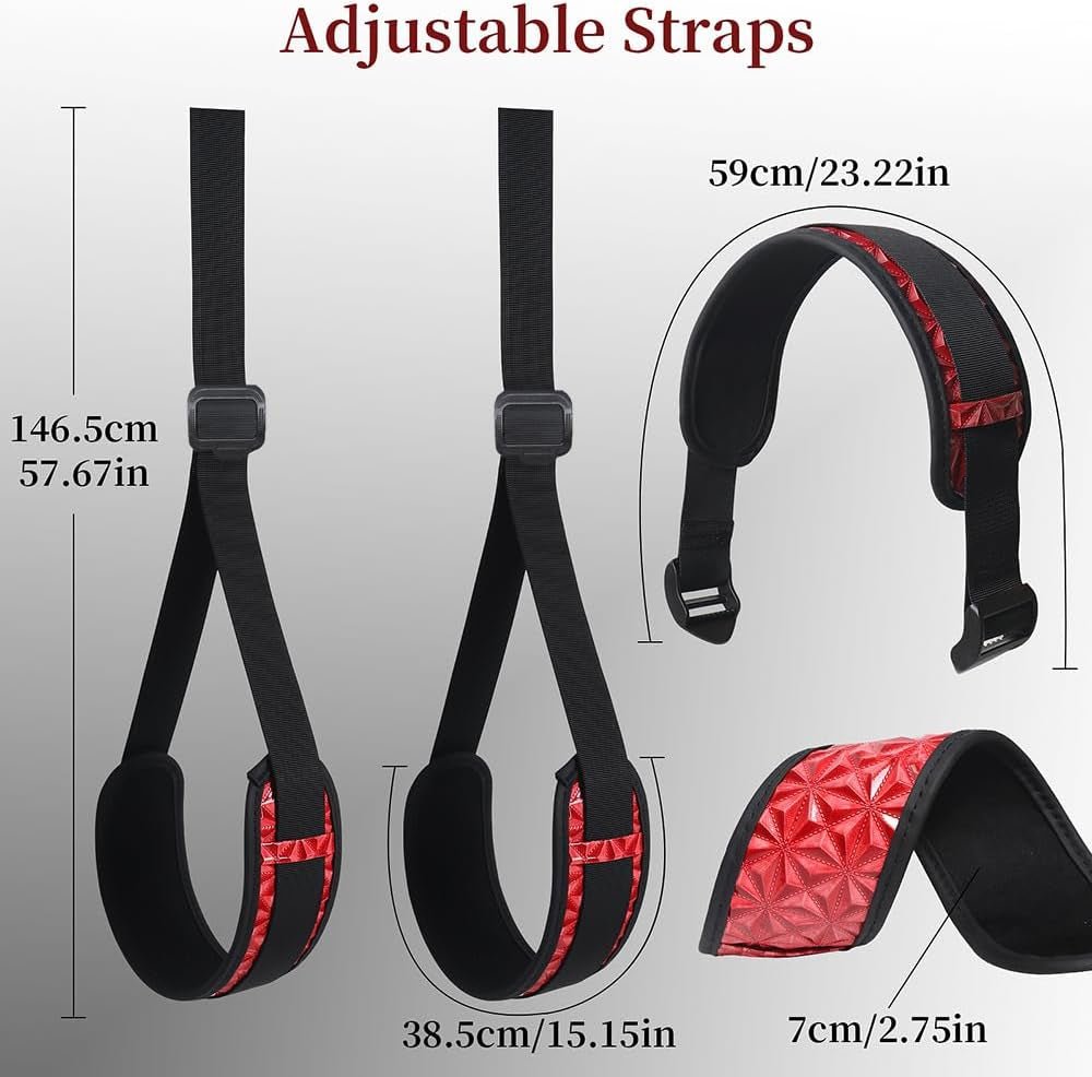 FlexLift Neck to Thigh Sling BDSM Strap Kit