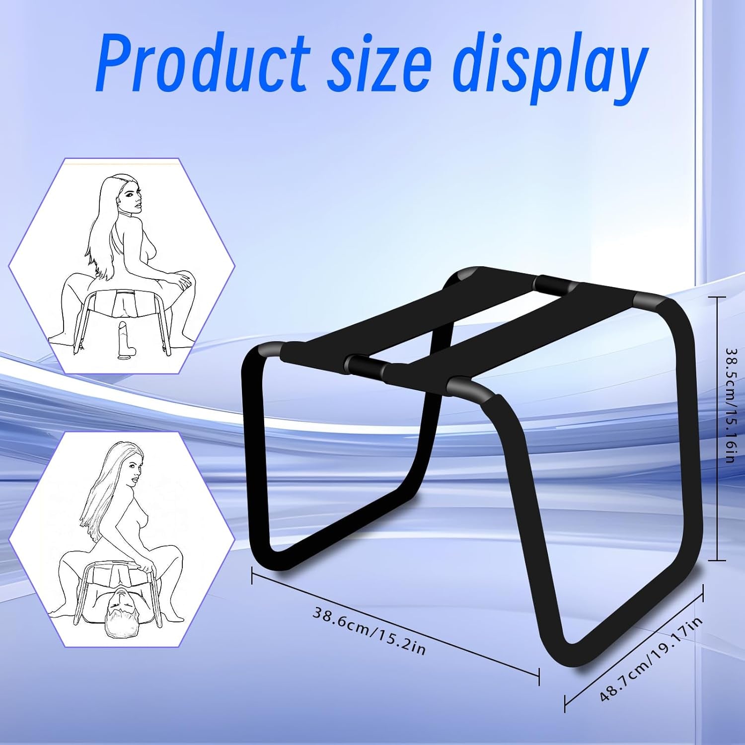 CloudLift Adjustable Sex Stool Position Aid