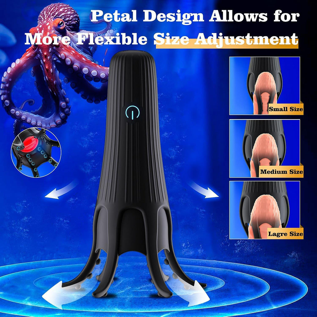 HexaTongue Tongue Vibrator Sleeve 10 Modes Trainer