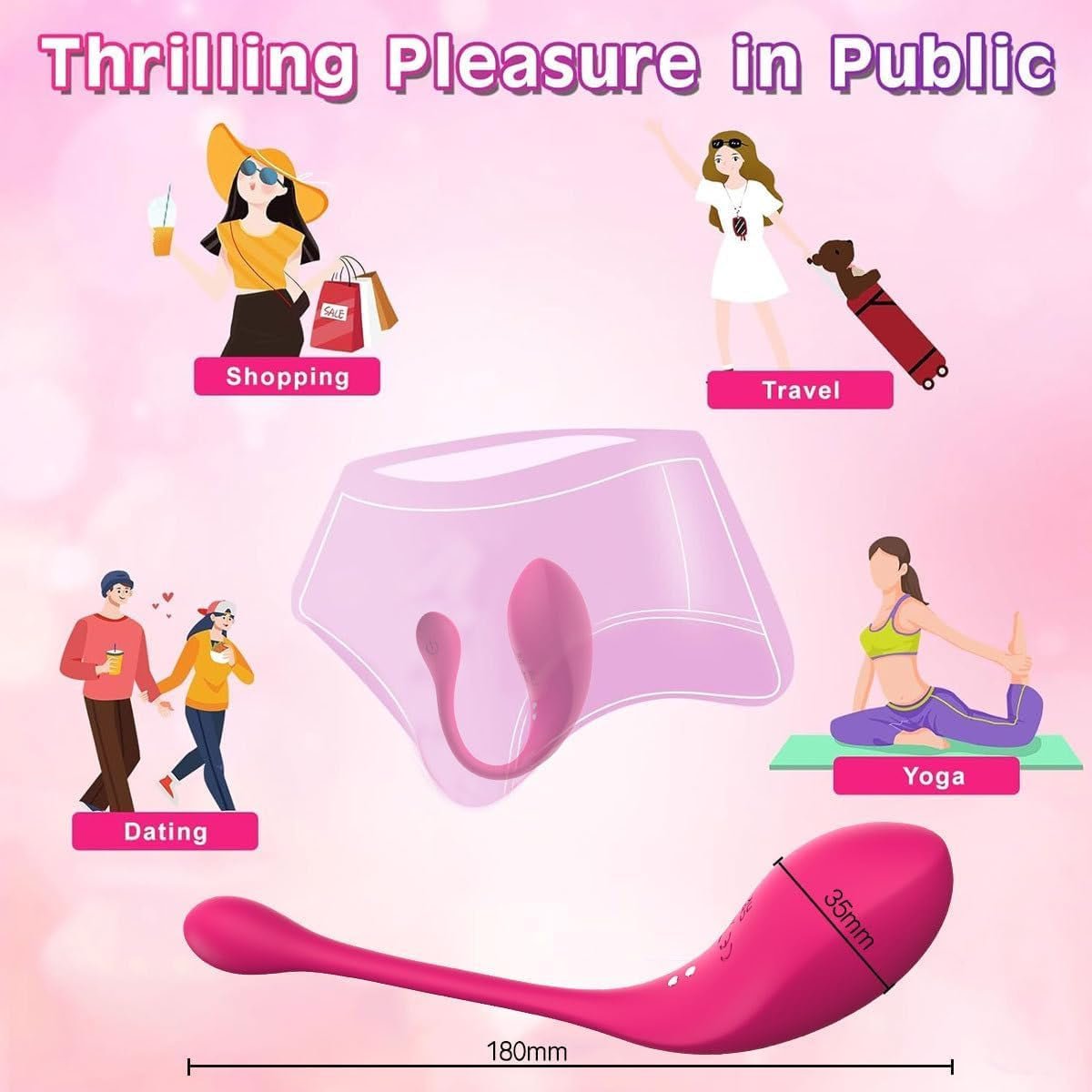 StealthSync Remote Vibrating Egg 12 Modes Waterproof Silent