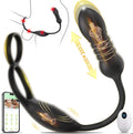 QuadThrust Thrusting Prostate Massager Cock Ring App Remote 9 Modes