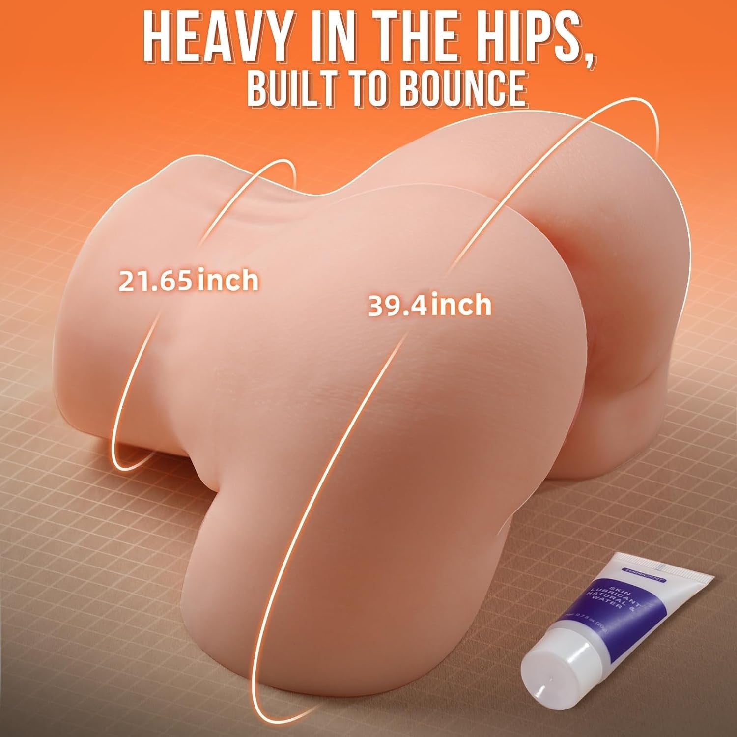 SilqueDuo Sex Doll Torso Dual Channel Silicone 13LB