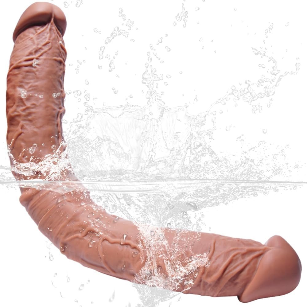 MegaFlex 20.5” XXL Double-Ended Dildo Thick Silicone Toy