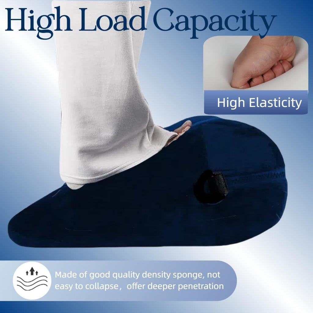 AzureBond Blue Foam Positioning Wedge Pillow with Handcuffs
