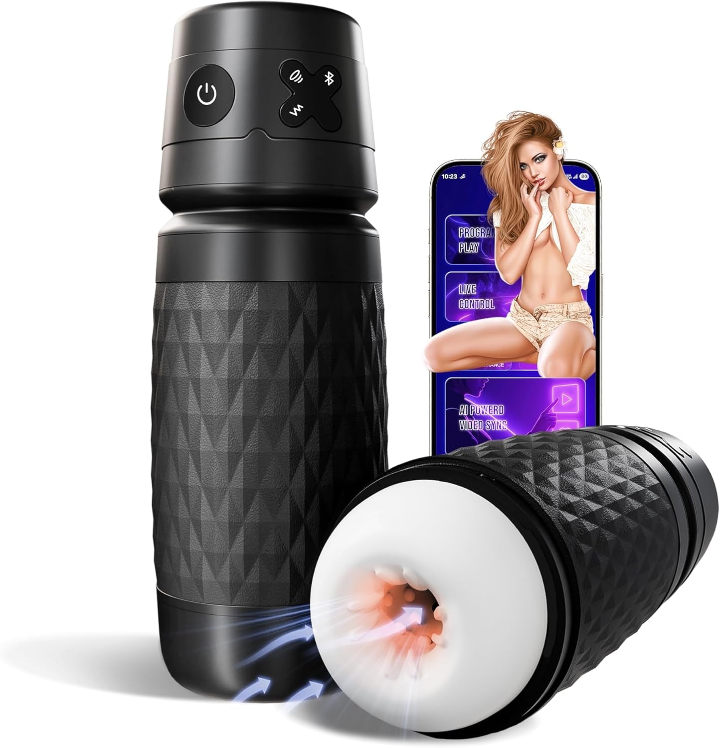 SyncDrive AI Video Sync Male Masturbator App Control