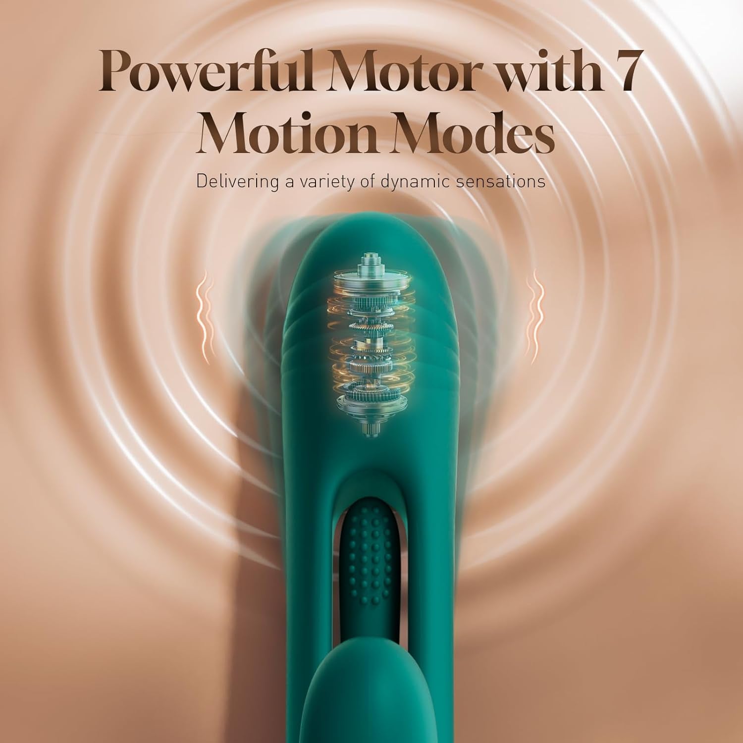VerdePulse Rabbit Vibrator 14 Modes Flapping Waterproof