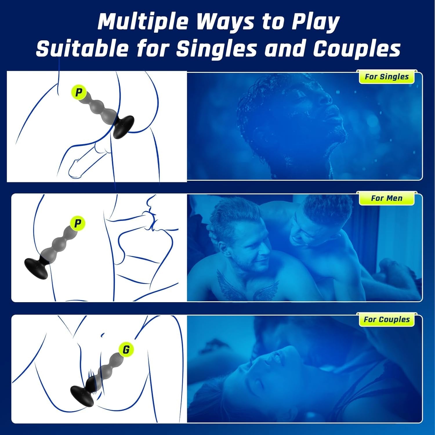 SwirlCore 360° Rotating Prostate Massager