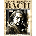 Joann Sebastian Bach - Sheet Music: 24 prelude and fugue - Paperback
