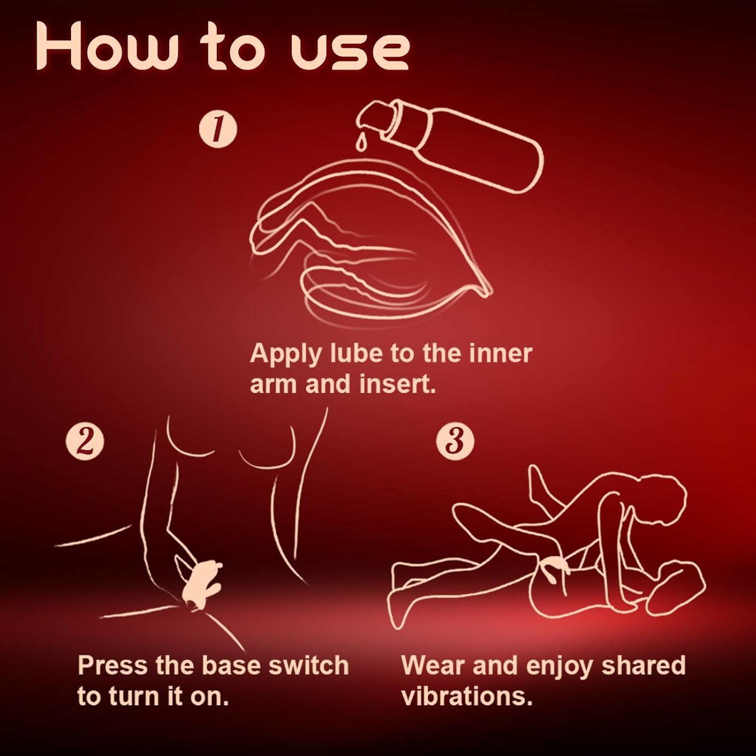 NoirRabbit Rabbit Wearable Couple Vibrator App Control