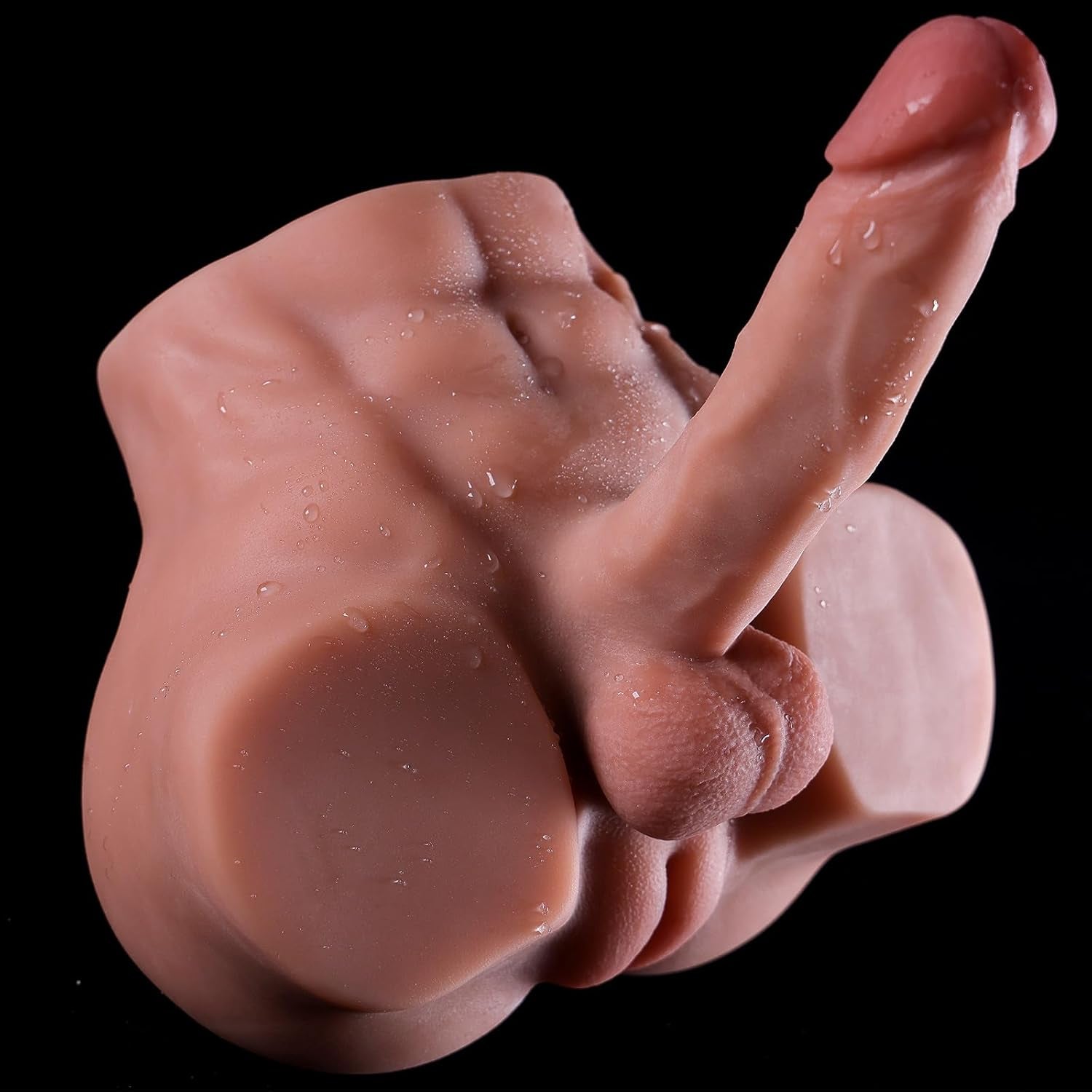 VelvetAxis 3-in-1 Trans Sex Doll 8” Flexible Dildo