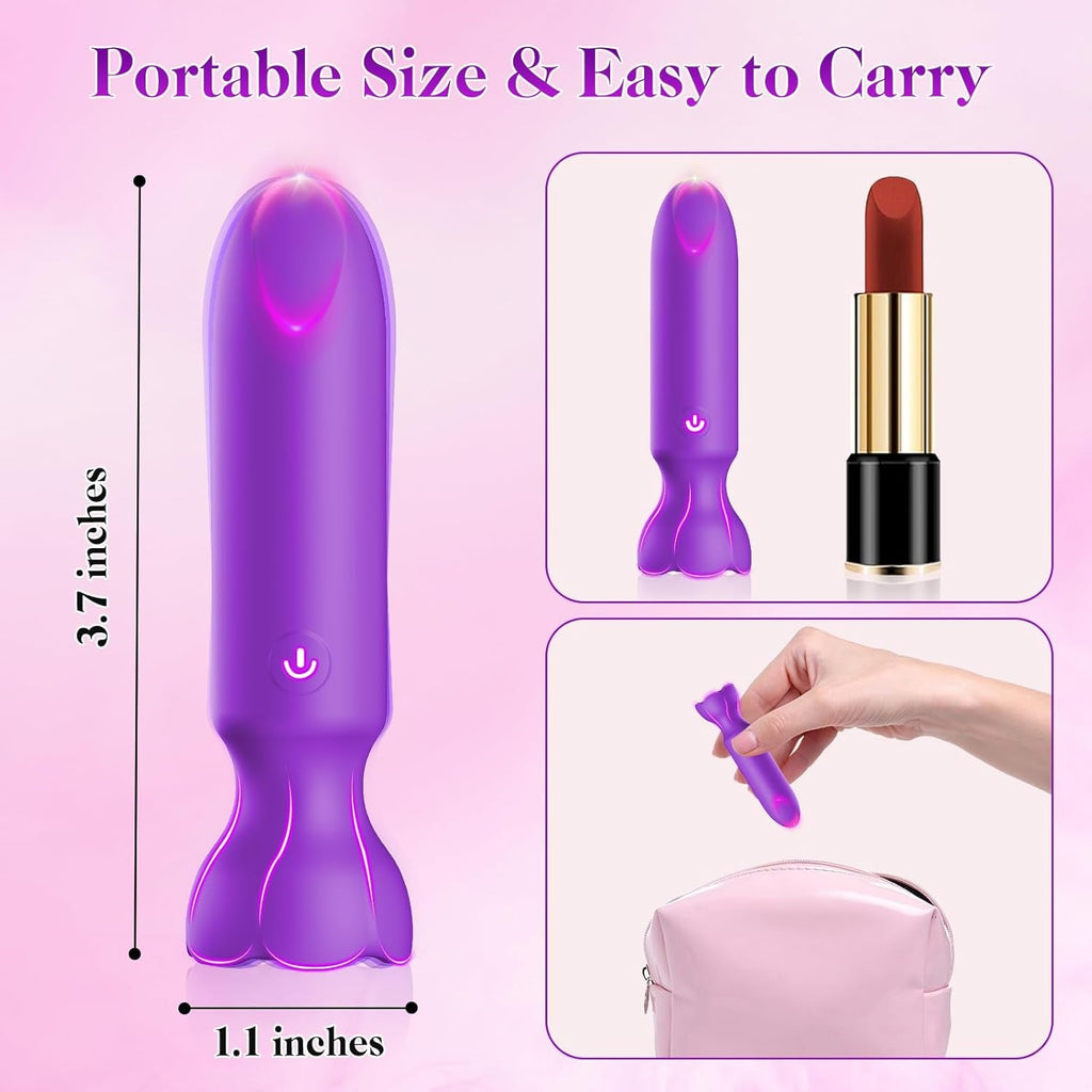 VibeLink App Control Bullet Vibrator 9 Modes Waterproof Quiet