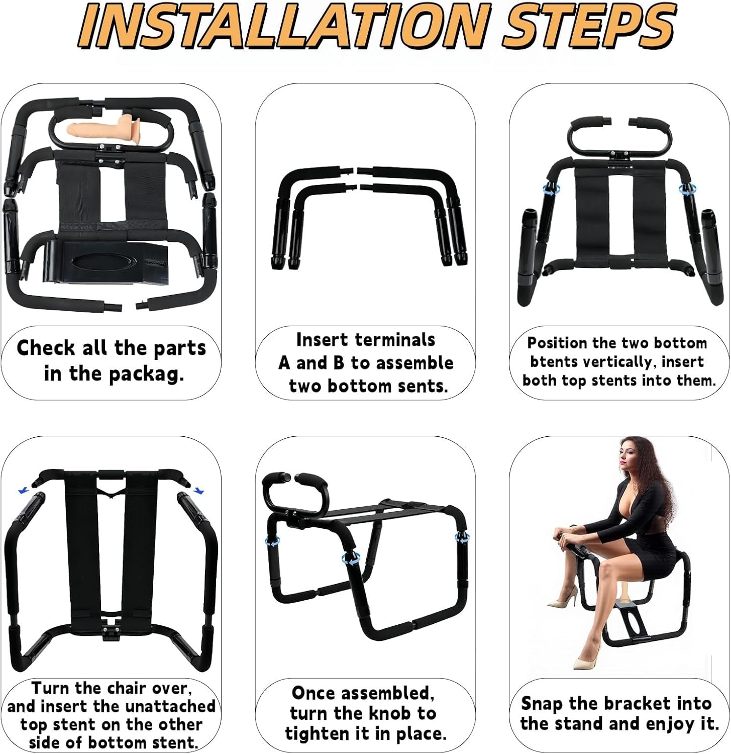 AeroThrone Adjustable Sex Position Chair