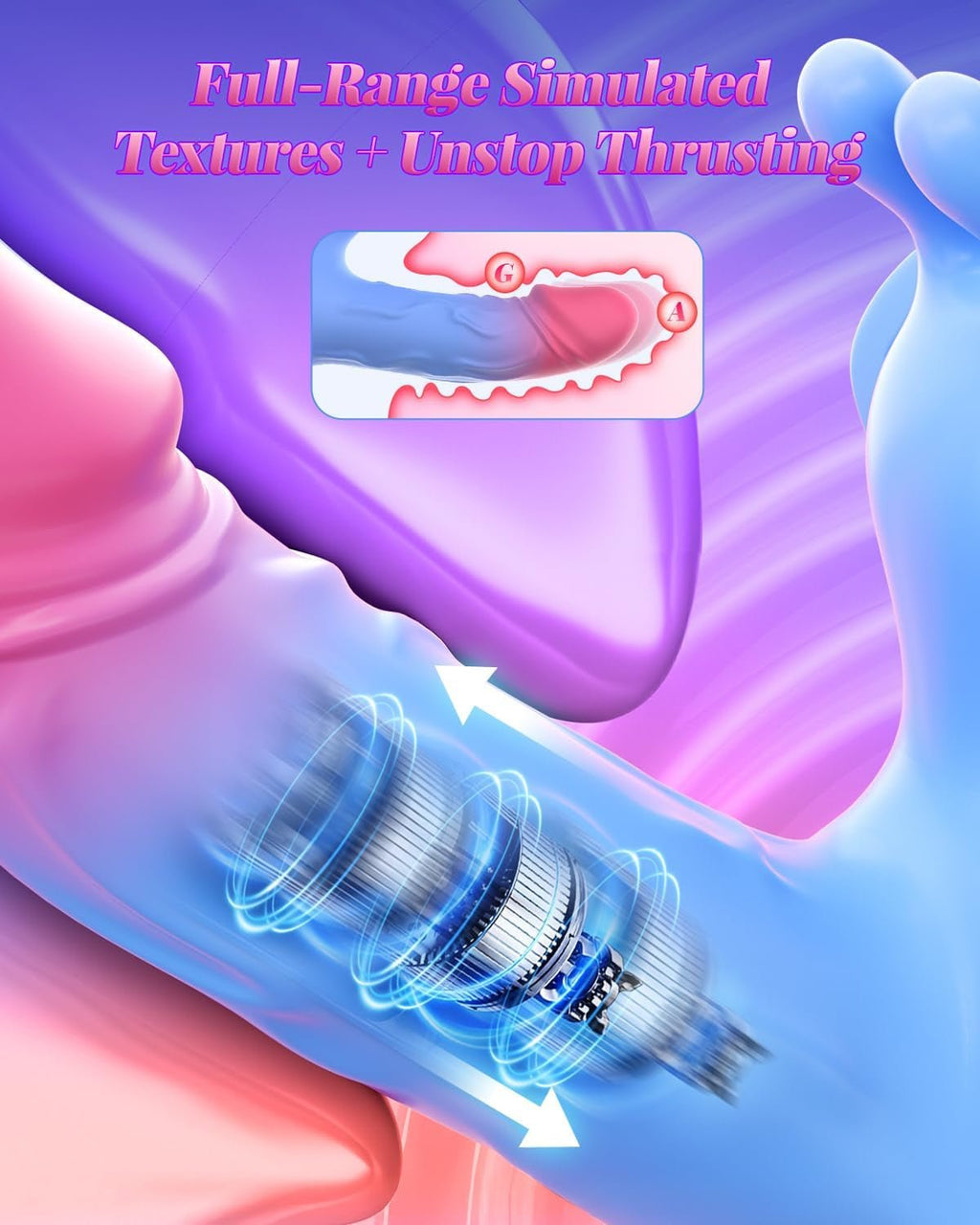 ThrustSync Thrusting Wearable Panty Vibrator APP Control