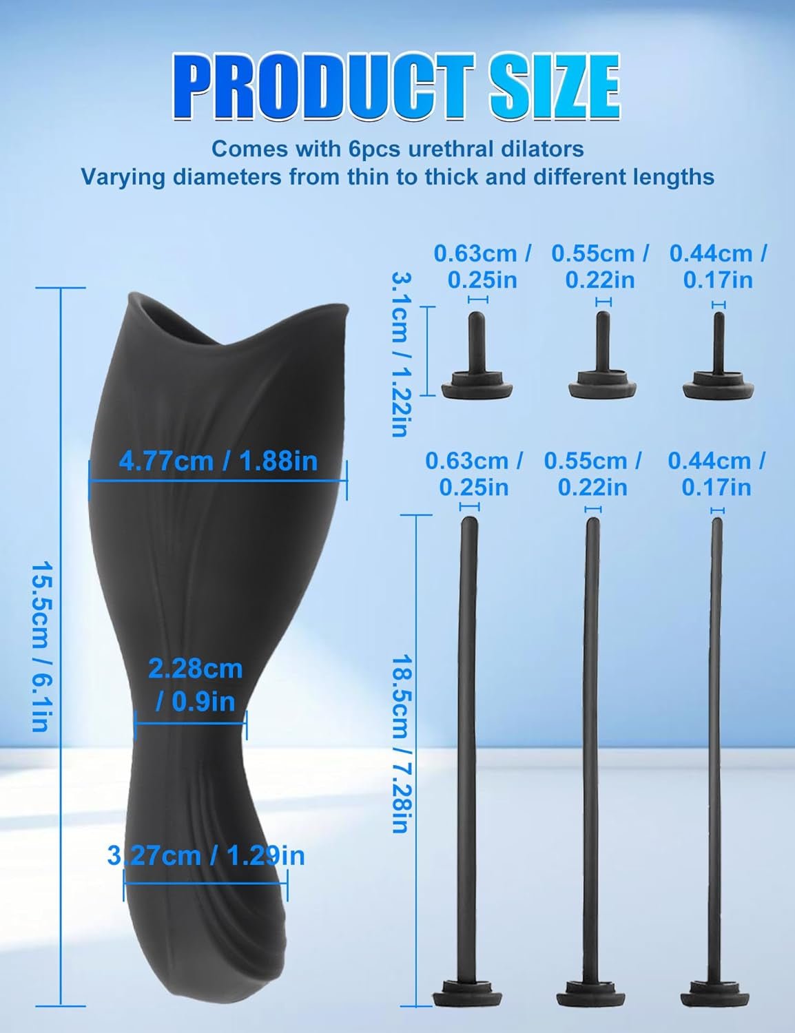 IronCore Male Penis Vibrator Urethral Trainer Kit