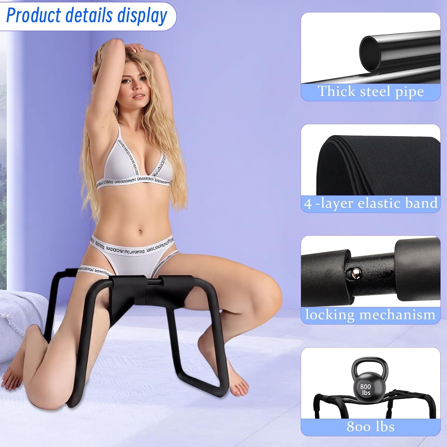 CloudLift Adjustable Sex Stool Position Aid