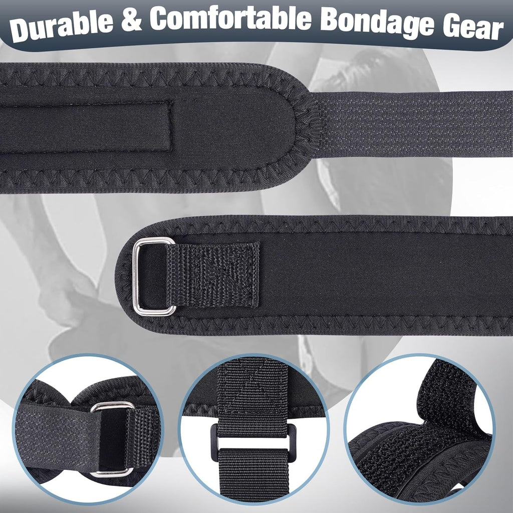 VibeHook Vibrating Anal Hook Bondage Kit with Gag & Cuffs