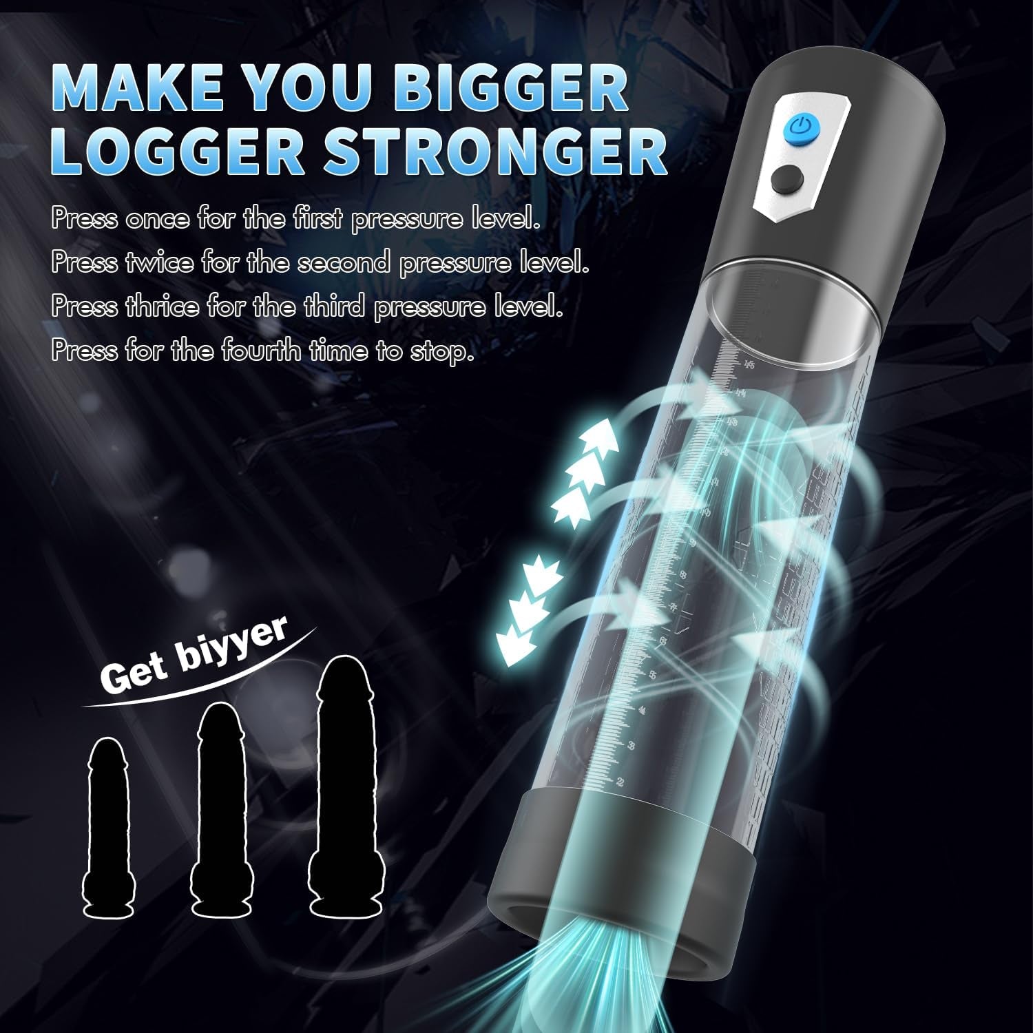 VacuCore Electric Penis Pump Strong Suction Tube