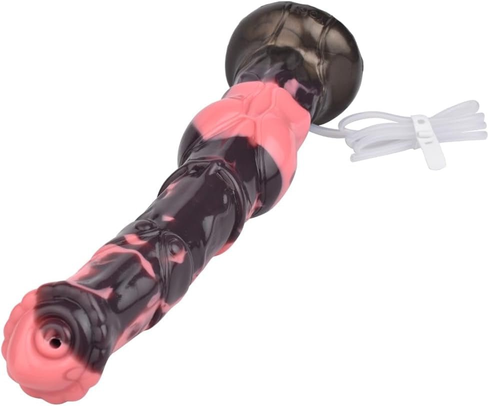 CosmicJet 12” Squirting Fantasy Dildo Silicone Suction Cup