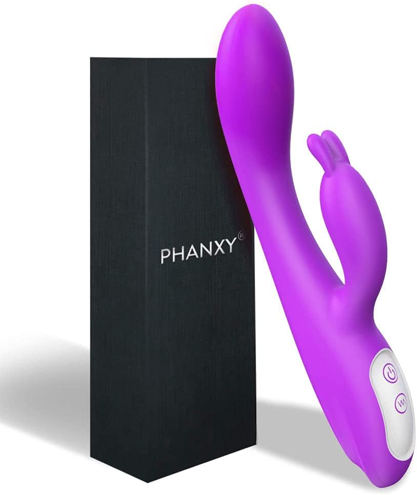 ThermaPulse Heating Rabbit Vibrator Waterproof 9 Modes Silicone