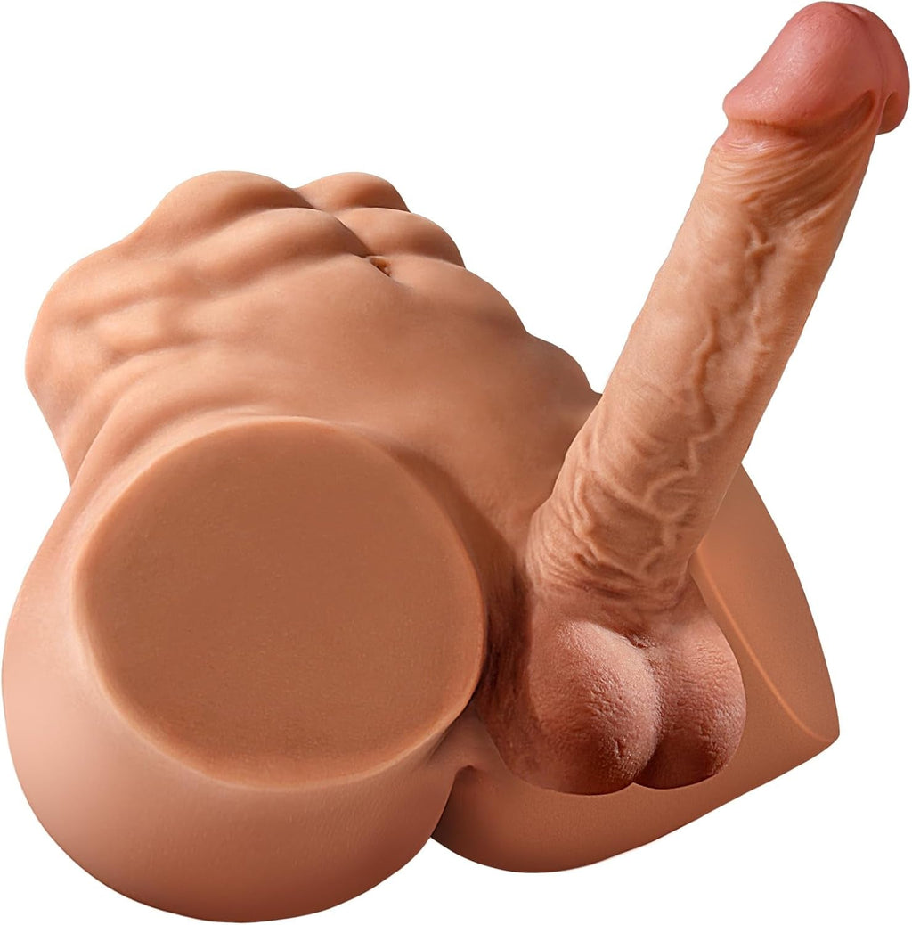 ApexShift Male Sex Doll Torso 7in Dildo 6.8LB
