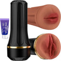 DuoFlex Dual Sleeve Pocket Pussy 7.5" Manual Stroker
