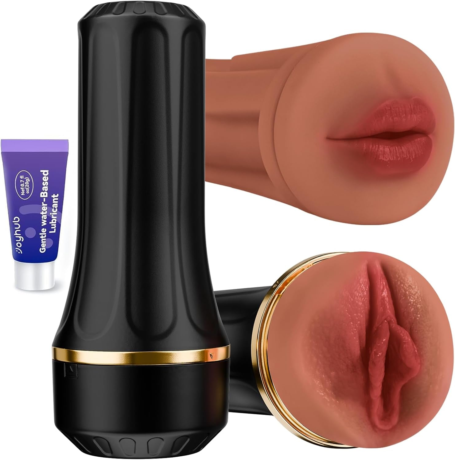 DuoFlex Dual Sleeve Pocket Pussy 7.5" Manual Stroker