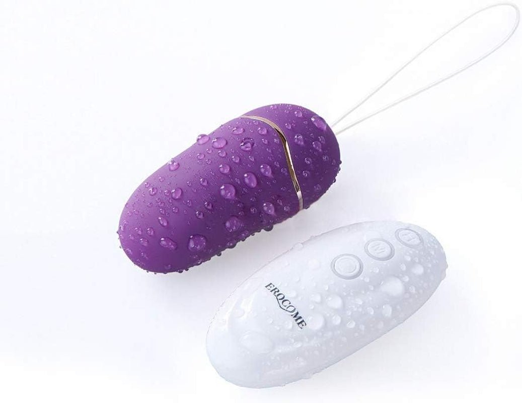 BoostVibe Egg Vibrator 12 Modes Quiet Waterproof Silicone