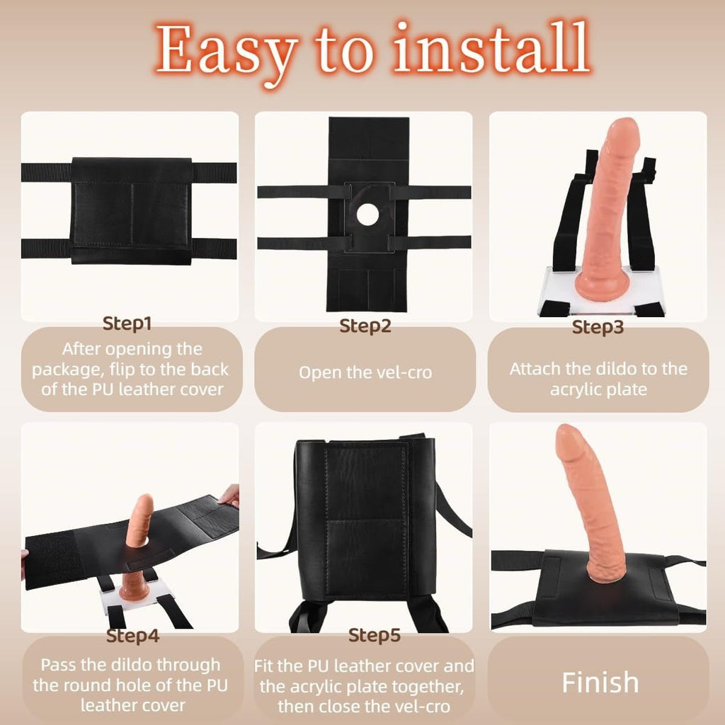 GripMount Dildo Mount Strap Base for Hands-Free Play