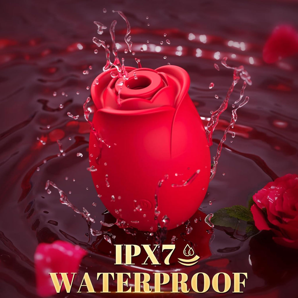 AurevynX Rose Clit Sucker App Control 9 Modes Waterproof
