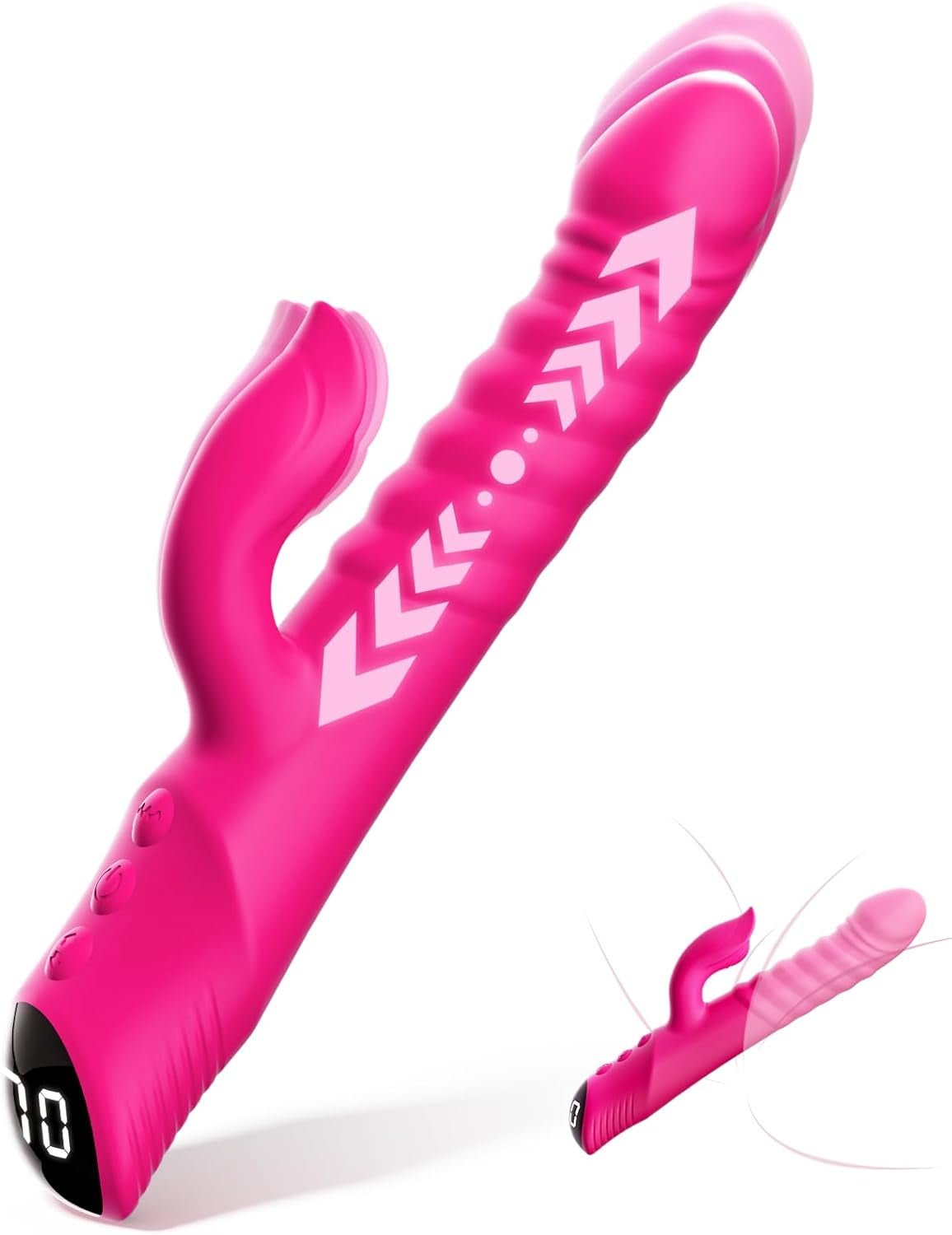 CeraThrust Rabbit Vibrator 7 Thrust 7 Modes Waterproof