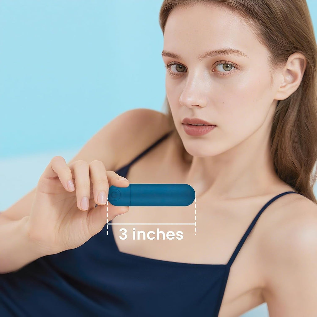 CoreRelief Mini Bullet Vibrator Waterproof Quiet Silicone