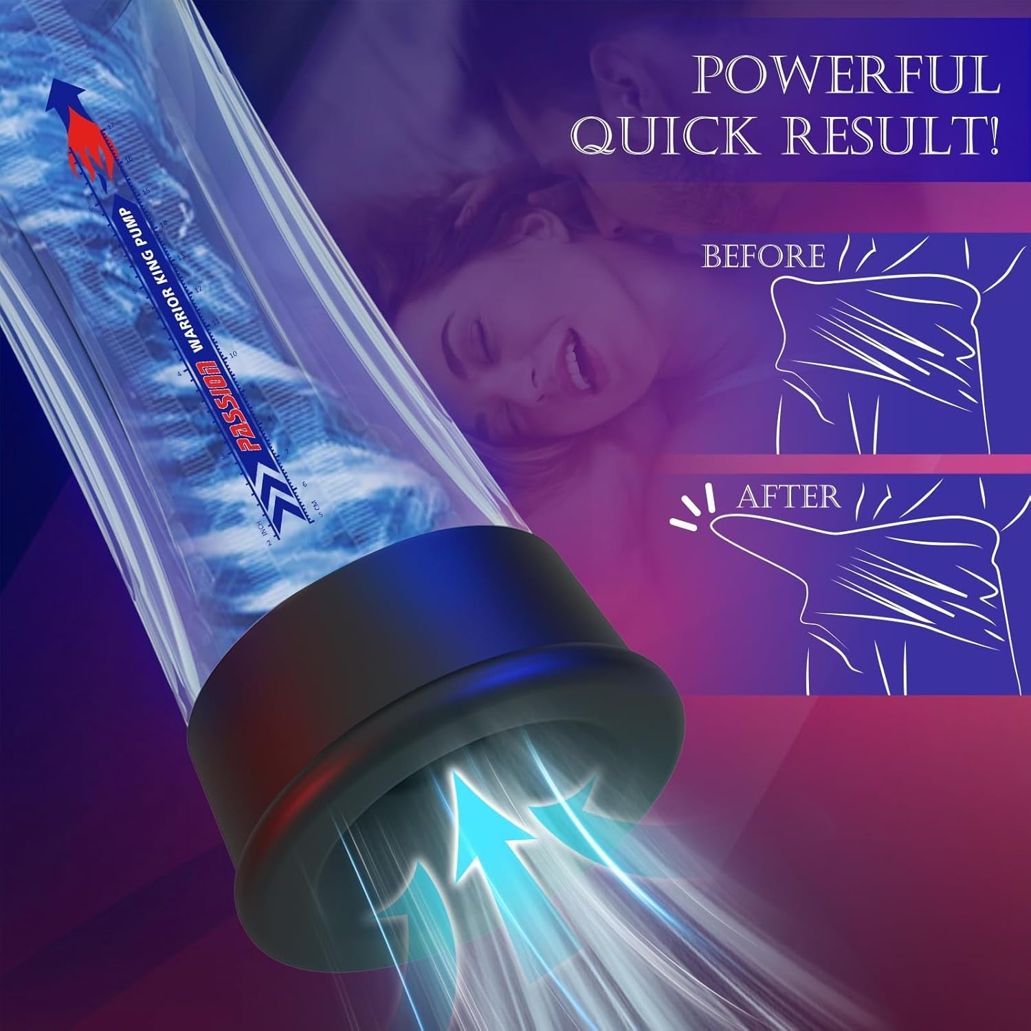 HydraFlux Penis Pump 4 Pressure & Suction Modes