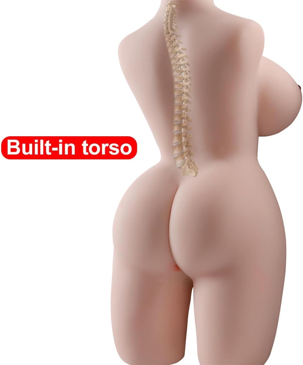 FlexMuse Trans Sex Doll Torso 3-in-1 Flexible TPE