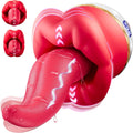 FlorixaWave 5-in-1 Rose Tongue Vibrator 10 Modes Clit Toy