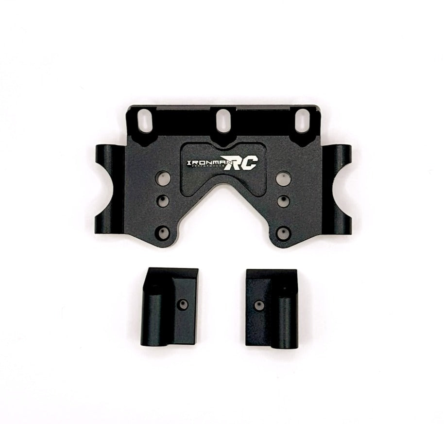 IRonManRc Traxxas Aluminum BLACK Front Bulkhead 2WD Slash Stampede Rustler