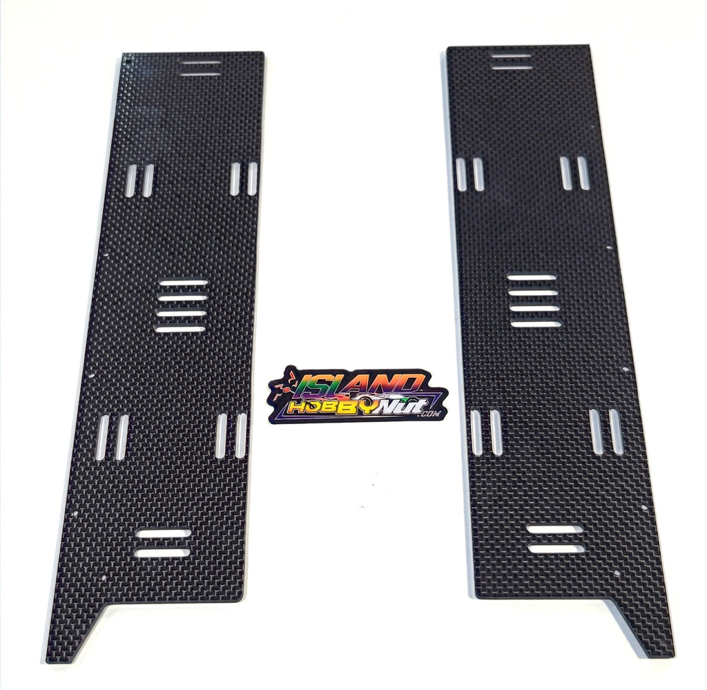IRonManRc LIMITLESS FELONY INFRACTION Carbon Fiber Battery Trays W Battery Slots