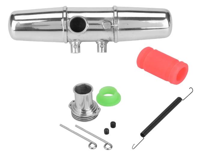 IRonManRc Universal Dual Rear Exhuast Tuned Pipe 1/10 1/8