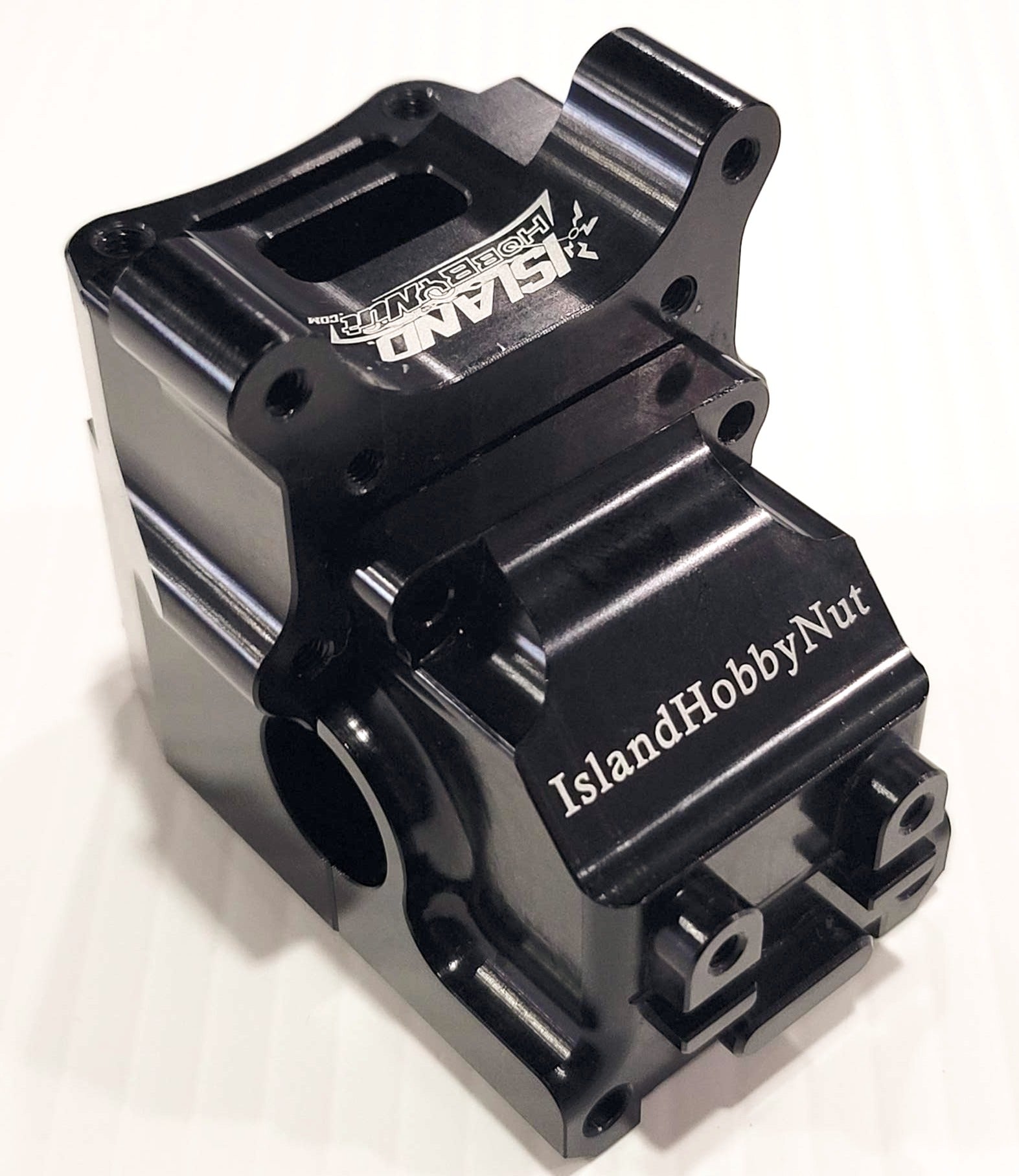 IRonManRc HOBAO VTE2 / VT *FRONT ONLY* Aluminum Gear box case ( BLACK )
