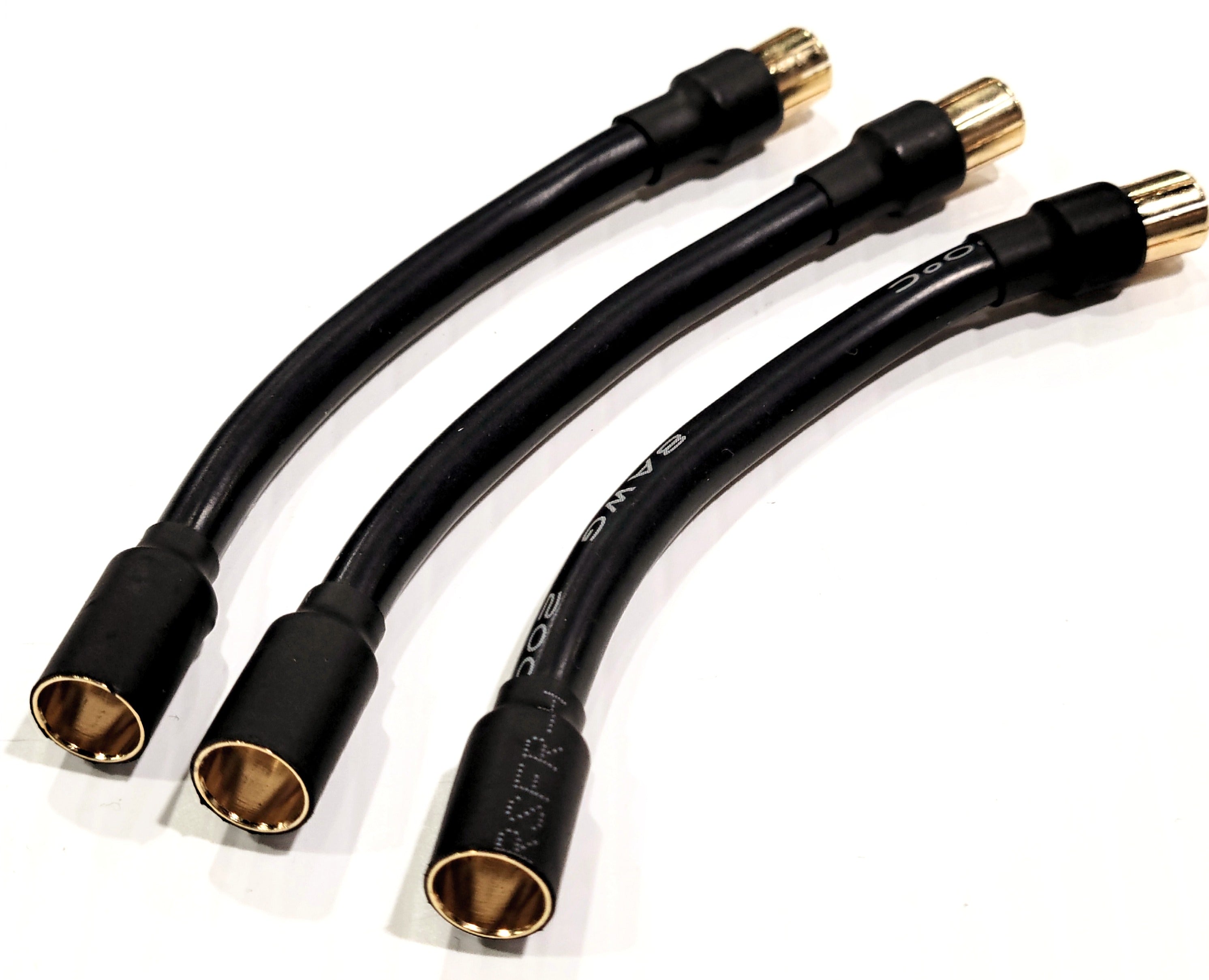 IRonManRc 8mm Female to 6.5mm Male 6inch Extensions (3 PACK)