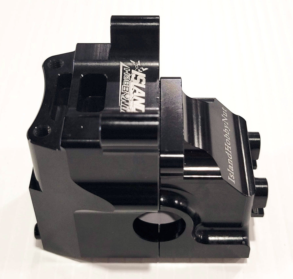 IRonManRc HOBAO VTE2 / VT *FRONT ONLY* Aluminum Gear box case ( BLACK )