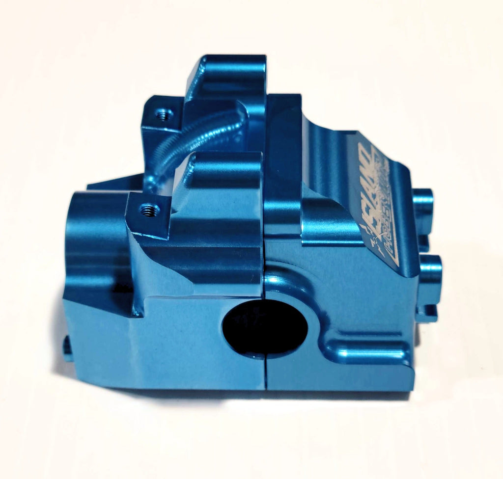 IRonManRc HOBAO VTE2 *FRONT ONLY* BLUE Aluminum Gear box case